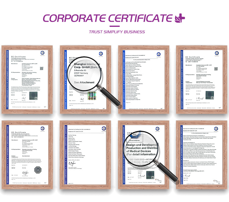 Ce ISO Approved Sterile Medical Extension Set Tube