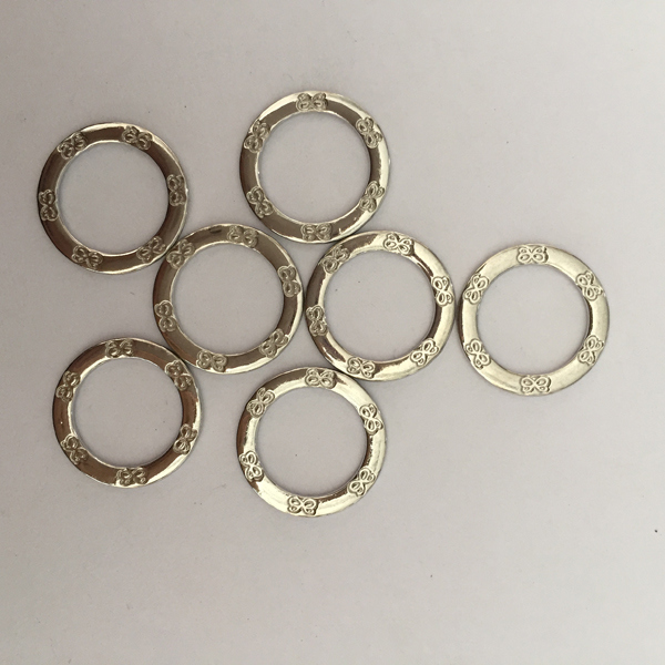 Eco-Friendly Customized Front Closure Bronze Metal Bra Ring Adjusters