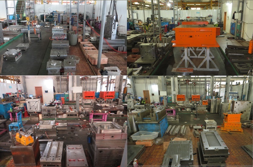 50L Plastic Garbage Can Bin Customized Injection Mould