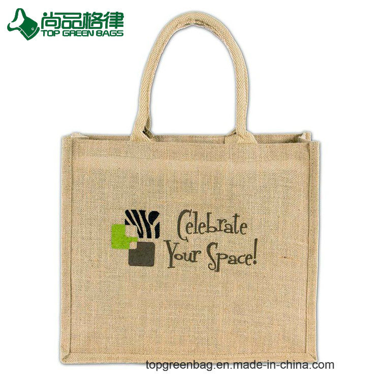 Hotsale Grocery Shopping Tote Jute Bags for Promotional