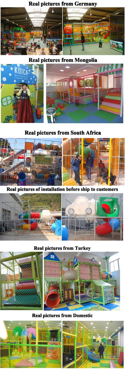 CE Municipal Playground Equipment Indoor Playground Soft Play (ST1404-3)