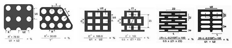 Metal Aluminium Perforated Laser Cut Decorative Panel with Leed Test