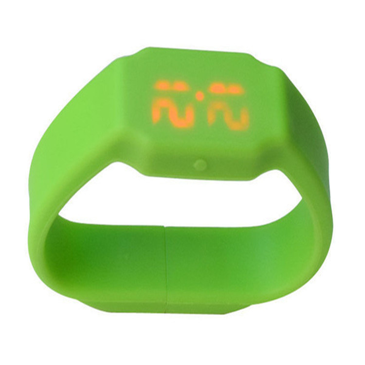 Silicone Wristband Shape Bracelet USB MemoryÂ  Stick for Promotion