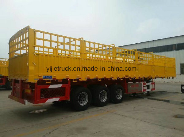 40FT 3 Axle Cargo Utility Container Sidewall Semi Truck Trailer