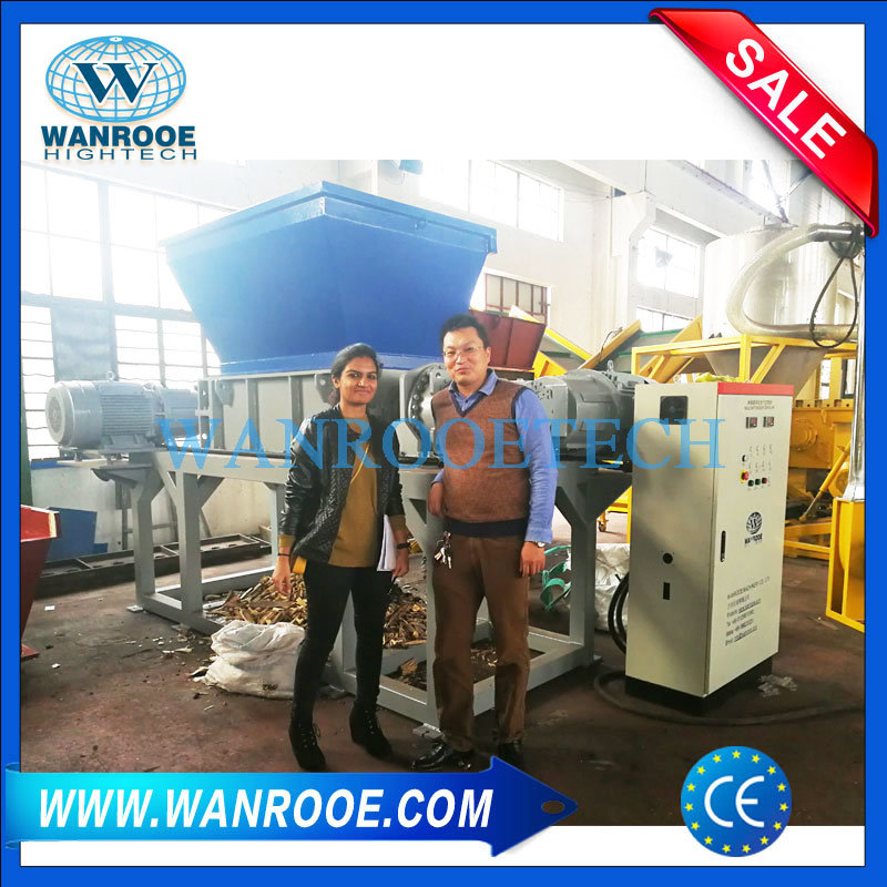 Industrial Factory Use Plastic Barrel Recycling Metal Shredder