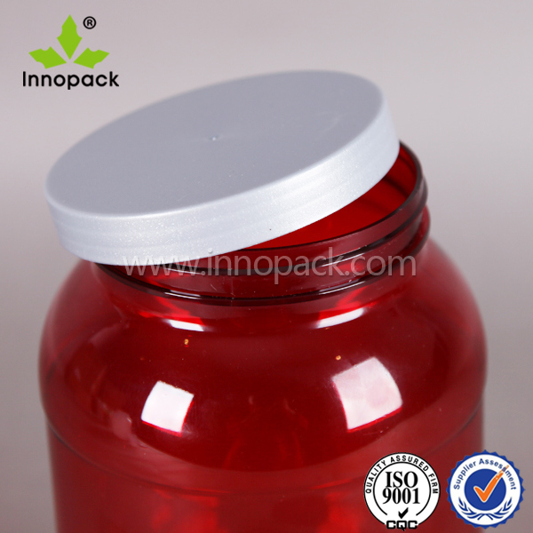 Wholesale 5L Pet Transparent Cylindrical Cosmetic Cream Jar Made in China