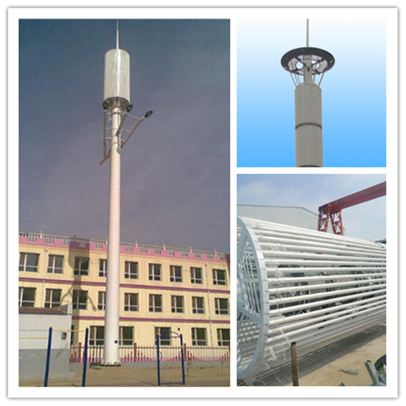 Galvanized Steel Single Pole Telecom Antenna Tower