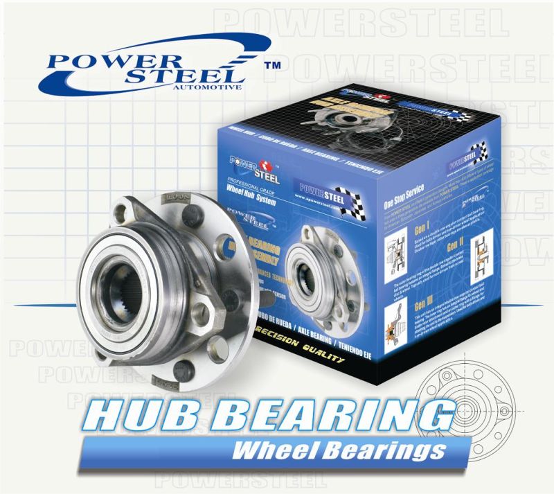 5154262AA- Axle Hub Assembly Fits 07-15 300 Challenger Charger-Powersteel Hub Bearing