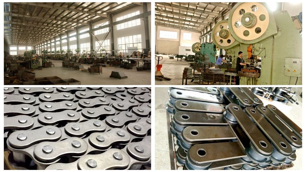 Metal Alloy Steel Double Pitch Conveyor Chain for Industry Transmission