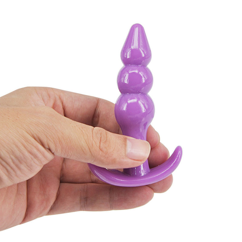 4 Variant Silicone Butt Plug Anal Beads Anal Plug Toys