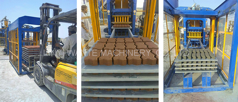 Construction Equipment Qt6-15 Block Forming/Fly Ash Brick Making Machine