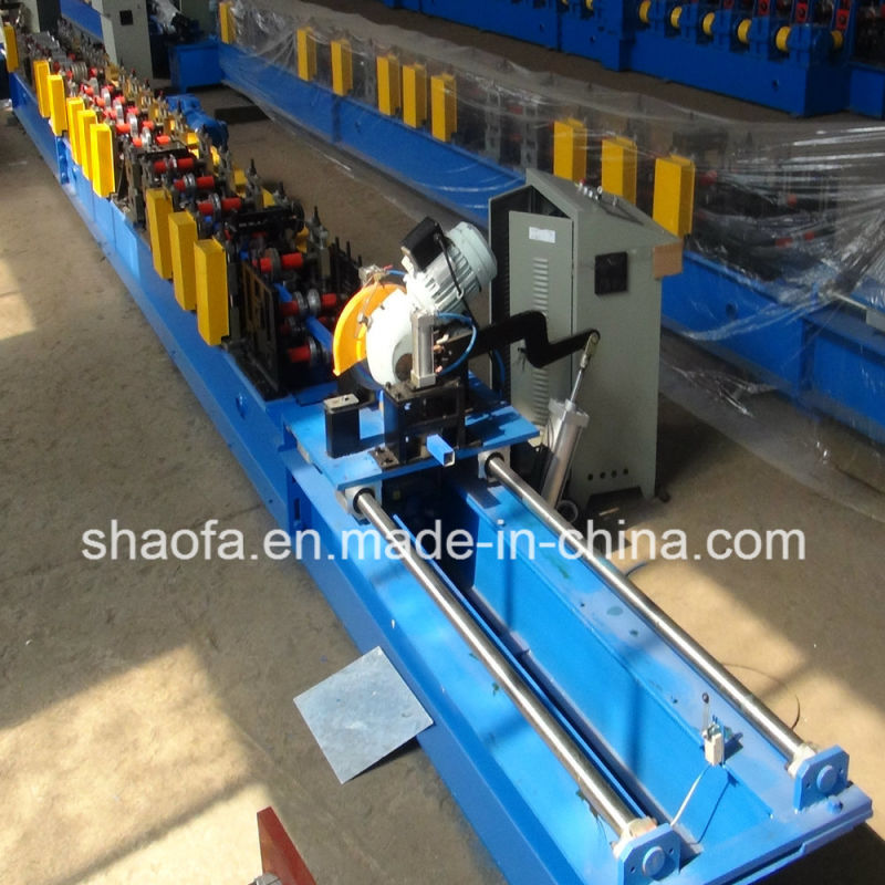 Top Quality Galvanized Shaped Water Tube Roll Forming Machine