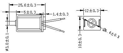 DC3V Mini Air Solenoid Valve Used for Wrist Type Blood Pressure Monitor