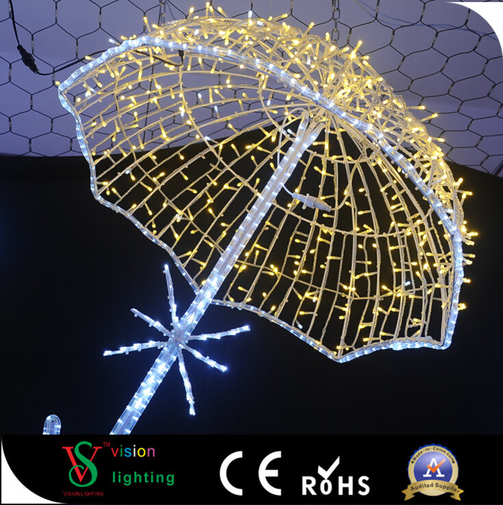 LED Motify Lights 3D Umbrella