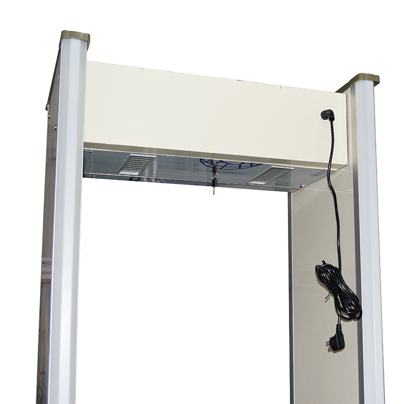 Airport Gymnasiums Multi Detecting Zones Metal Walk Through Detector