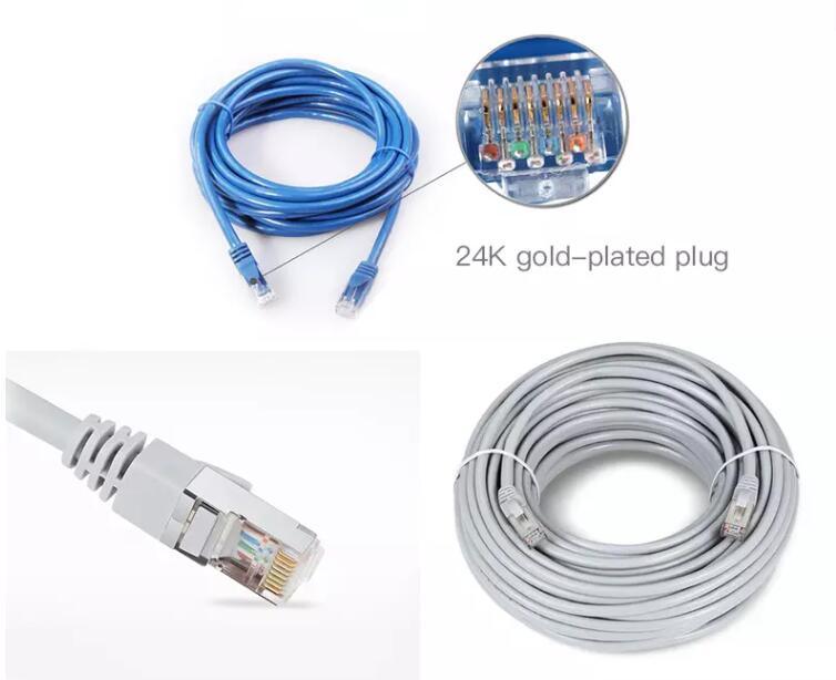 Patch Cable Cat5e / Cat 6, UTP / FTP / SFTP, Condutor de Cobre / CCA / CCS