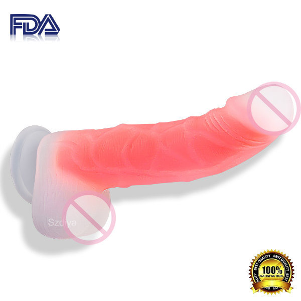 Adult Silicone Simulator Dick Vibrator Sex Toy for Women (DYAST395C)