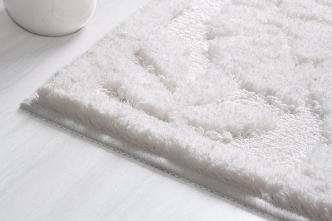 Soft Comfortable Anti-Slip Cheap Hot Sale Carpet Bath Mat