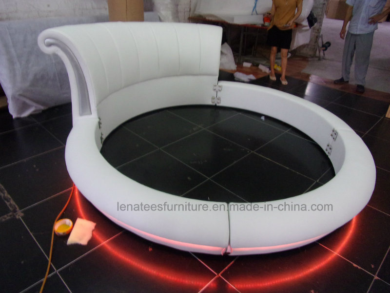 Cy011 New Model Modern King Size Round Bed