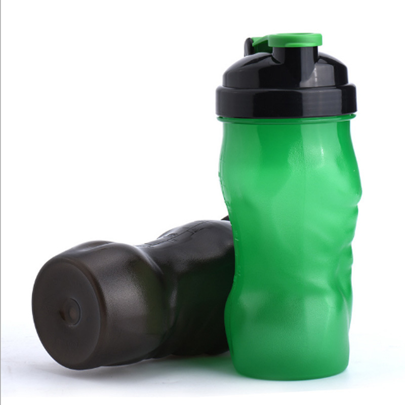 850ml Plastic Leisure Sports Body Building Protein Powder Shaker Bottle