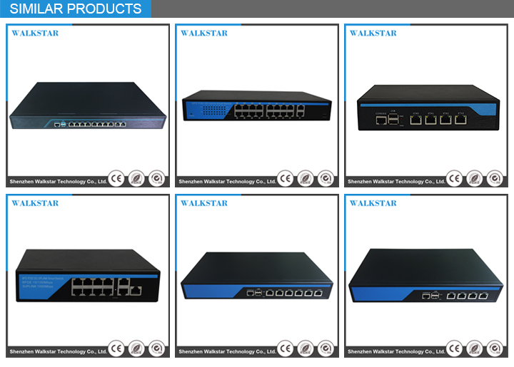 Lossless Transmission 16 48V Standard Poe Ethernet Switch Network Product