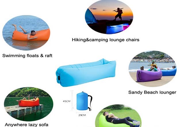 Inflatable Chair Colorful Gift Inflatable Outdoor Sleeping Bag