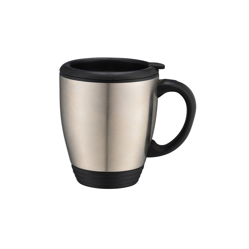 450ml Coffee Mug with Outside Plastic Inner Stainless Steel