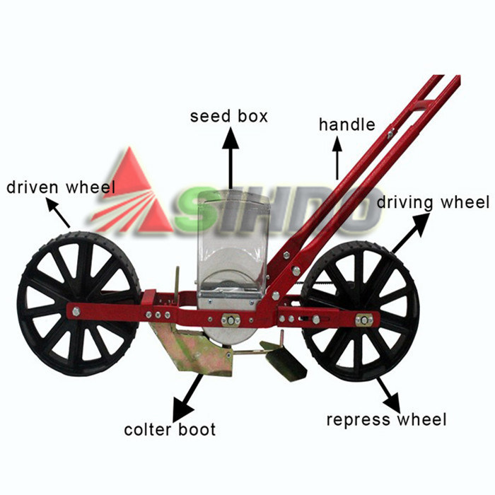 1 Row Manual Corn Seeder/Onion Seeder/Carrot Seed Planter/Vegetable Seeds Machine