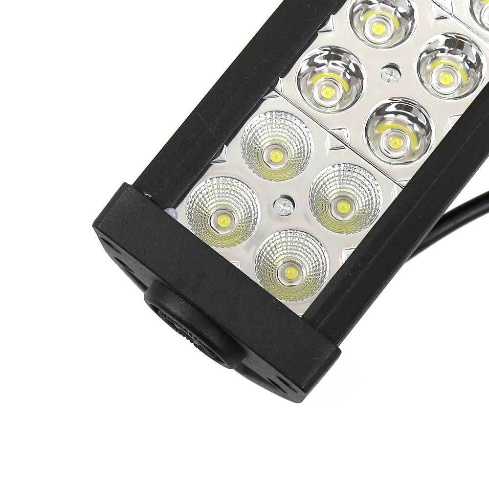 Waterproof 72W 9-30V DC LED Car Light Driving Light Bar