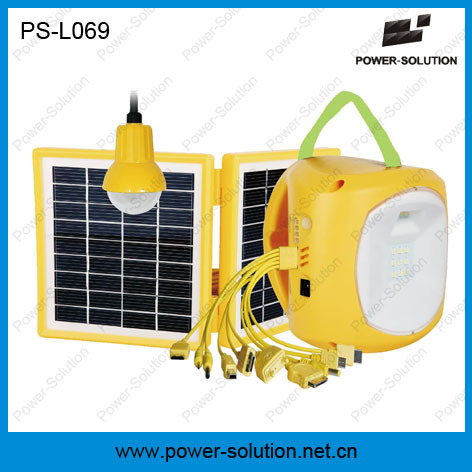 Shenzhen Lamp PS-L069 Emergency Solar Lantern with Glowing Strap in Darkness Phone Charger