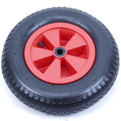 Air Wheel with Alxe and 4 Nuts with Size (350-8)