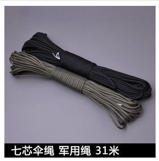 Military Tactical Outdoor Sports Camping Travelling Safety Gear Rock-Climbing Rescue Rope