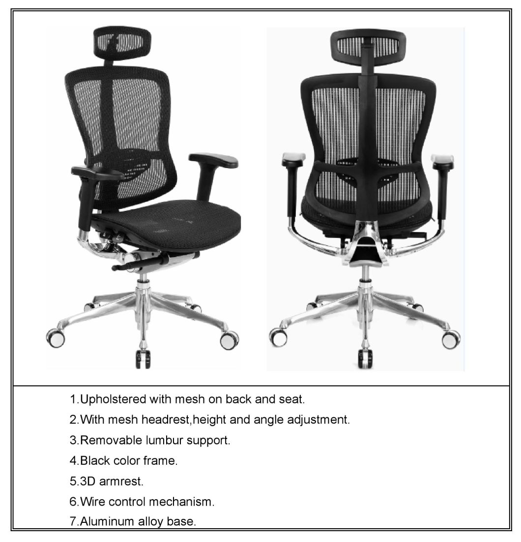 Luxury Full Mesh Office Staff and Conference Chair