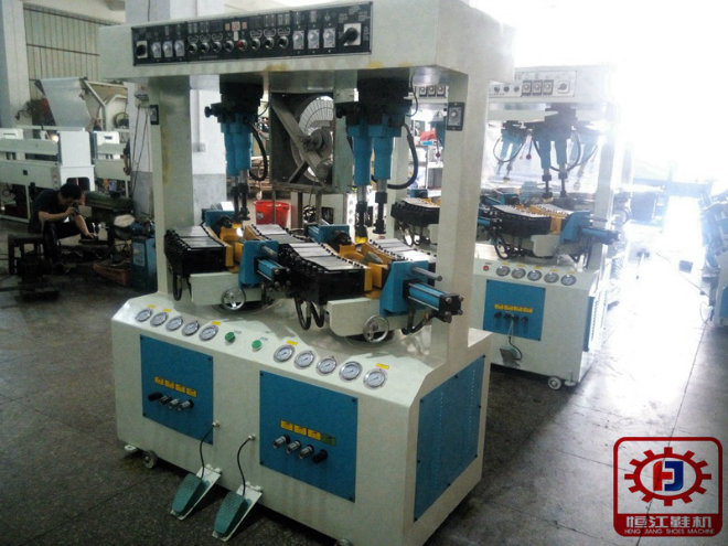 Walled Sole Attaching Machine