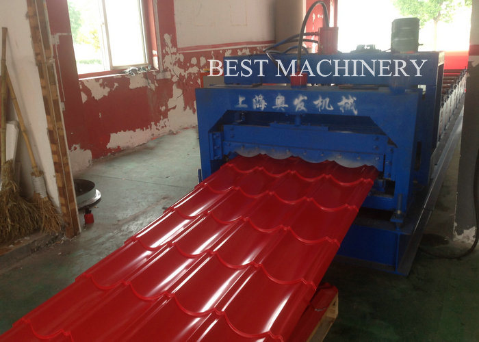 Ibr Roof Sheet Glazed Tile Roll Forming Machine