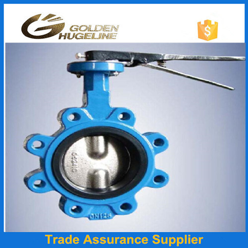 Dn65 Lug Type Keystone Butterfly Valve