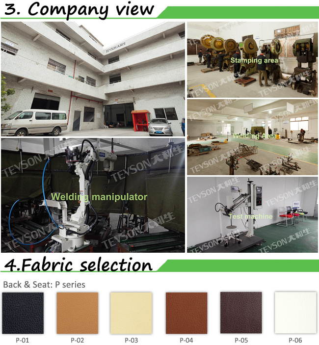 Office Furniture Leather Material High Back Executive Chair Office Chairs with Wheels