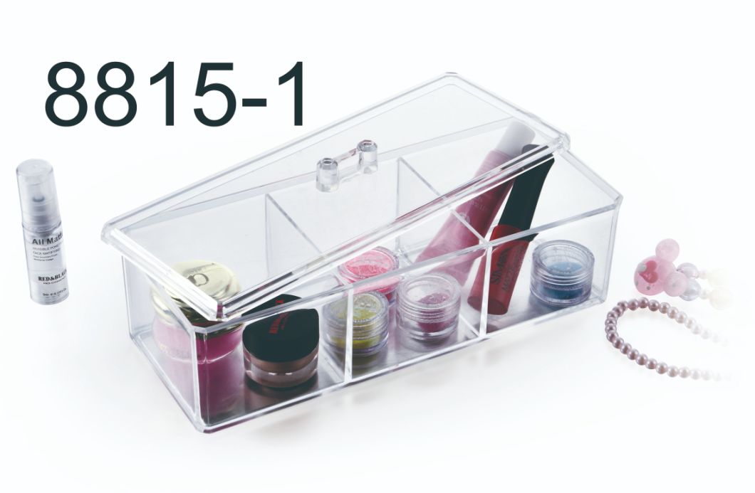 PS Transparent Home Cosmetic Jewelry Storage Case with High Quality