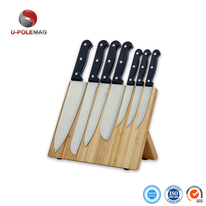 Wholesale Wood Magnetic Knife Storage Organizer for Chef
