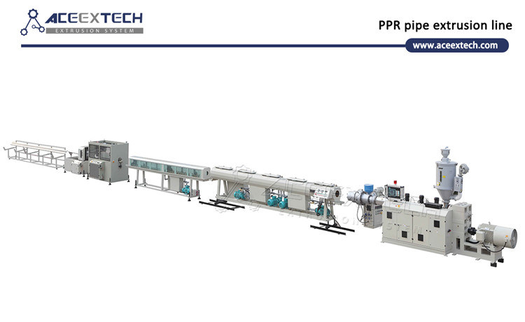 75-160mm PPR Pipe Production Line