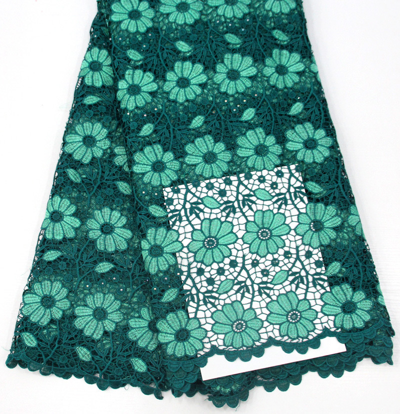 High Quality More Colors Embroidery Chemical Lace Fabric for Dress