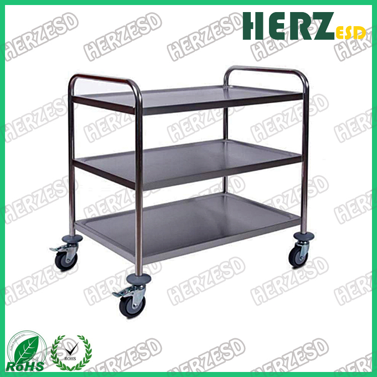 Multiple Stainless Steel Platform Trolley