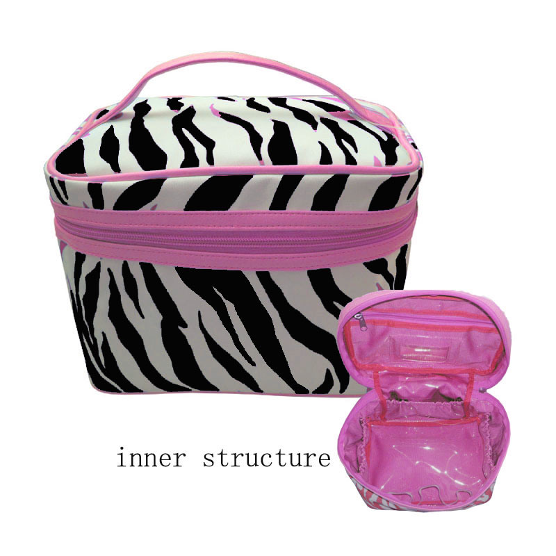 Fashion Beauty Vinyl Cosmetic Bags & Cases for Lady