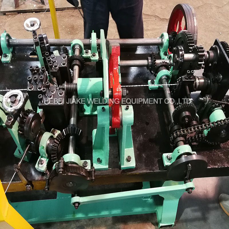 High Speed Automatic Double Strands Barbed Wire Machine