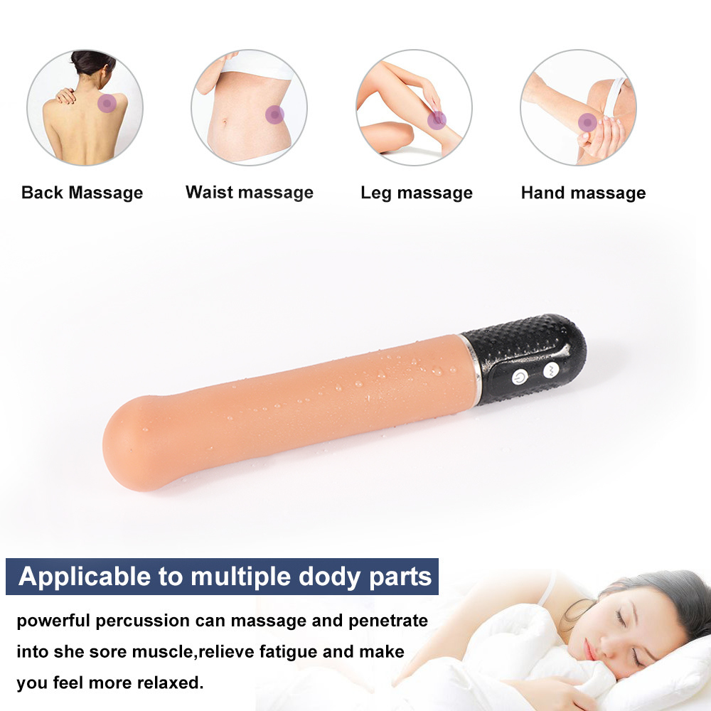 Wholesale Multi-Speeds Powerful Silicone Magic Wand Massager Vibrating Sex Adult Toy for Women