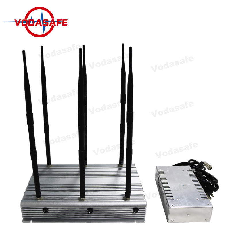 90W Stationary 6bands Jammer for Cellphone, Wi-Fi, Lojack, GPS Jammer X6plus Stationary Adjustable Jammer CDMA/GSM/3G/4glte Cellphone/Wi-Fi /Bluetooth