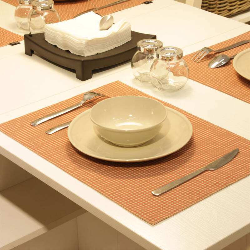Eco-Friendly High Quality Waterproof PVC Placemat for Hotel (JRD956)