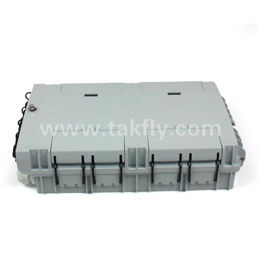 8 Ports FTTH Fiber Optic Splitter Termination Box with 5mm Drop Cable