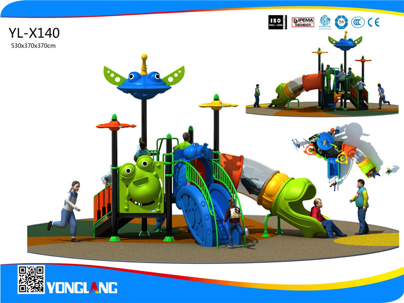 Customized Kids Indoor Plastic Slides Playground Yl-X140