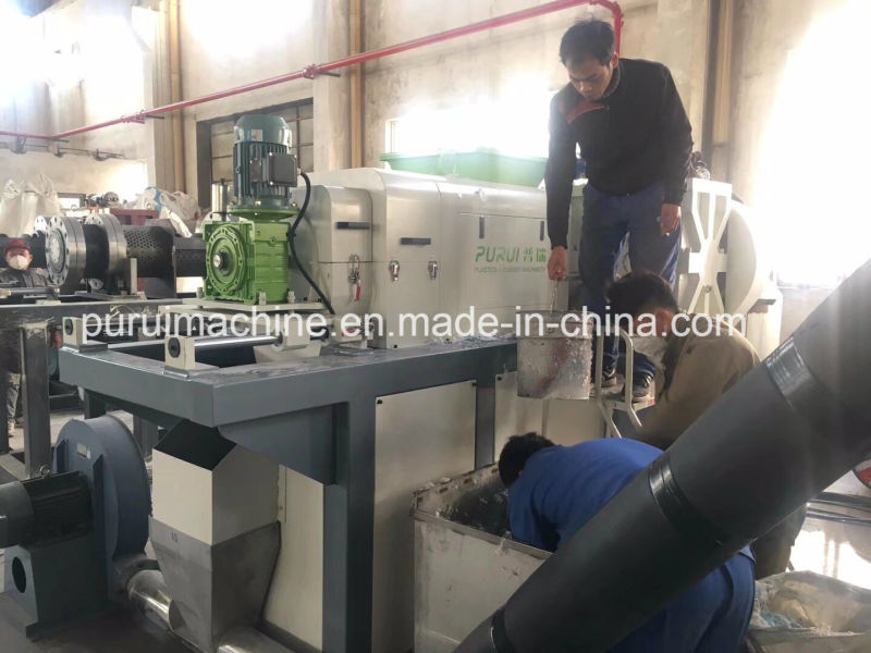 Plastic Squeeze Dewatering Dryer for Industrial Film Recycling